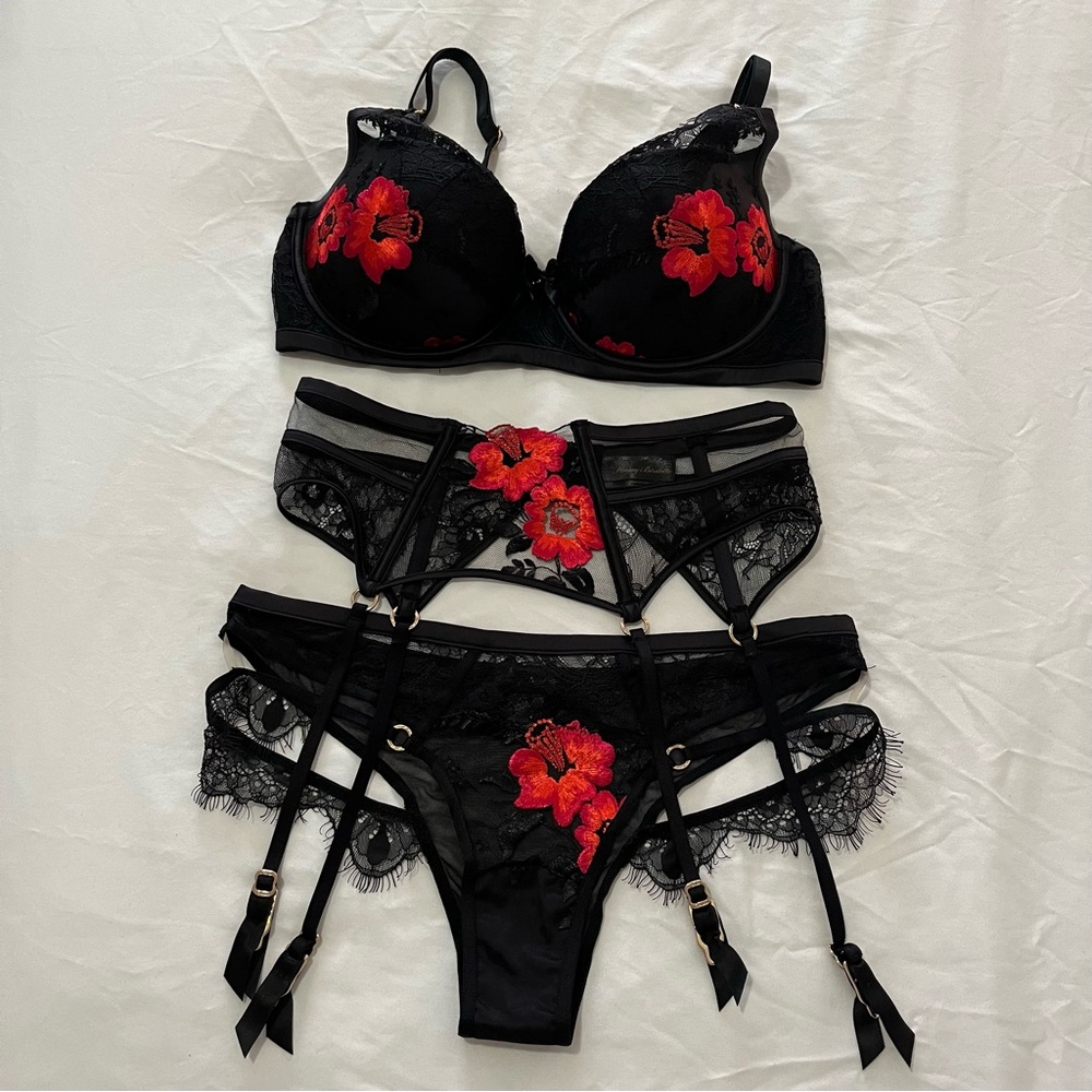 Honey Birdette Chelsea 3 Piece Set - Picture 3 of 14